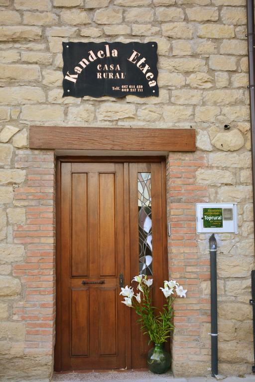 Casa Rural Kandela Etxea La puebla de Labarca Luaran gambar
